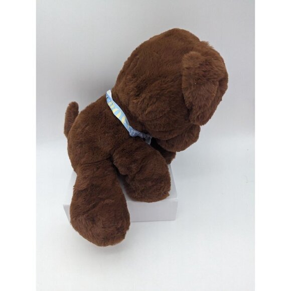 Spark Create Imagine Plush Toy Brown Sitting Dog Puppy Soft 10” Tall Lovey - Picture 2 of 7